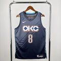 Jalen Williams No. 8 Oklahoma City Thunder City Edition Jersey 2025-26