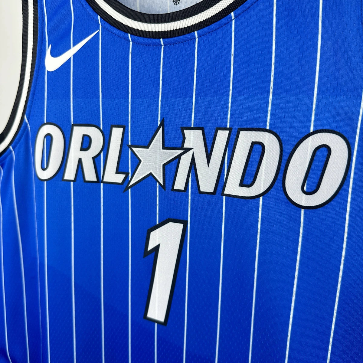 Penny Hardaway No.1 Orlando Magic Road Blue Jersey 2025-26 NBA Authentic Swingman Jersey - View 2