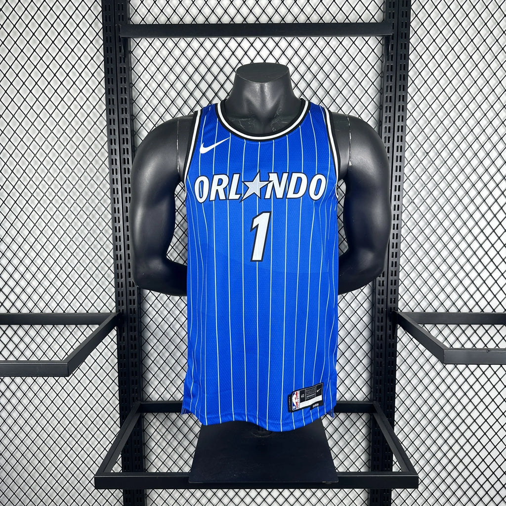 Penny Hardaway No.1 Orlando Magic Road Blue Jersey 2025-26 NBA Authentic Swingman Jersey - View 8