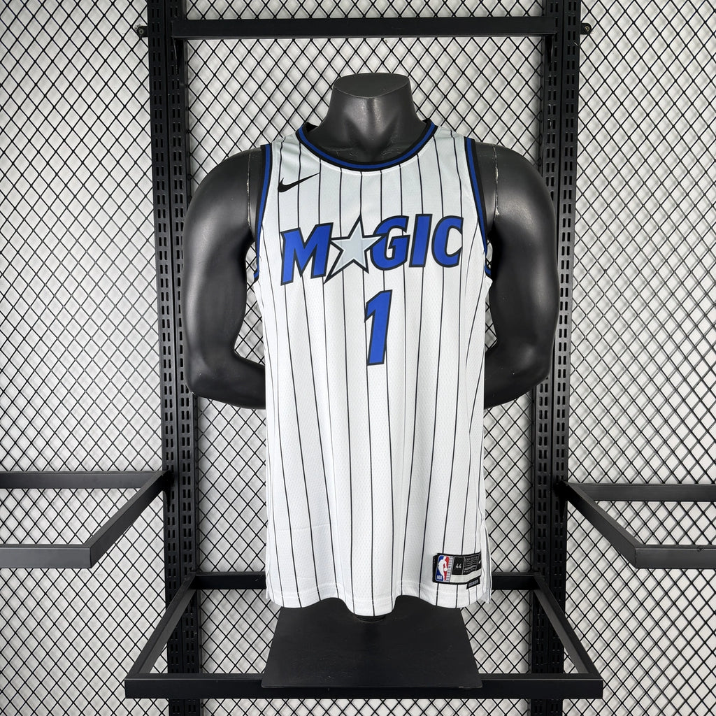 Penny Hardaway No.1 Orlando Magic Home White Jersey 2025-26 NBA Authentic Swingman Jersey - View 1