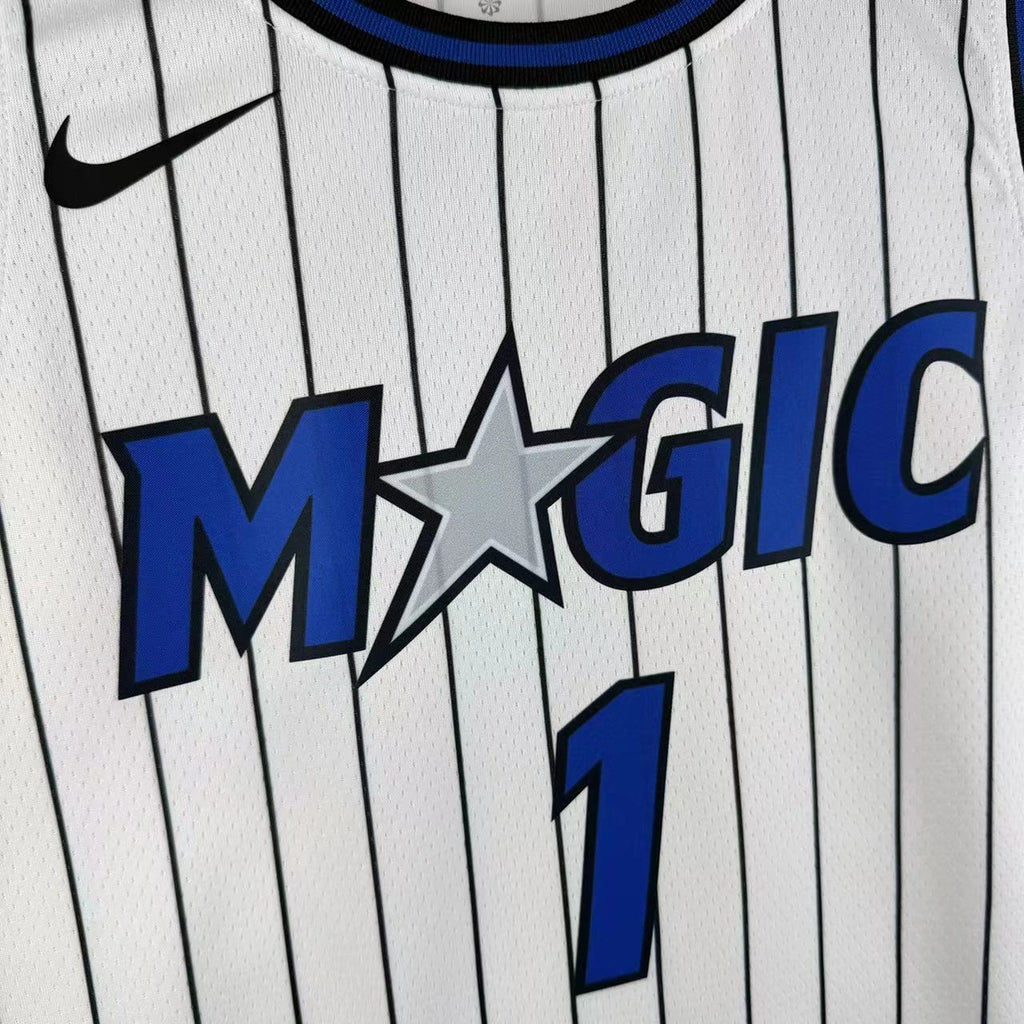 Penny Hardaway No.1 Orlando Magic Home White Jersey 2025-26 NBA Authentic Swingman Jersey - View 5
