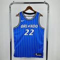 Franz Wagner No.22 Orlando Magic Home Blue Jersey 2025-26 NBA Authentic Swingman Jersey - View 1