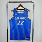 Franz Wagner No.22 Orlando Magic Home Blue Jersey 2025-26 NBA Authentic Swingman Jersey - View 1