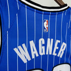 Franz Wagner No.22 Orlando Magic Home Blue Jersey 2025-26 NBA Authentic Swingman Jersey - View 6
