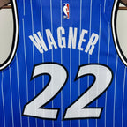 Franz Wagner No.22 Orlando Magic Home Blue Jersey 2025-26 NBA Authentic Swingman Jersey - View 7