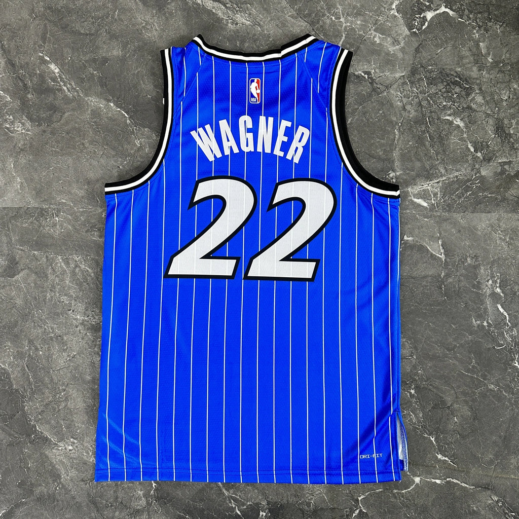 Franz Wagner No.22 Orlando Magic Home Blue Jersey 2025-26 NBA Authentic Swingman Jersey - View 10