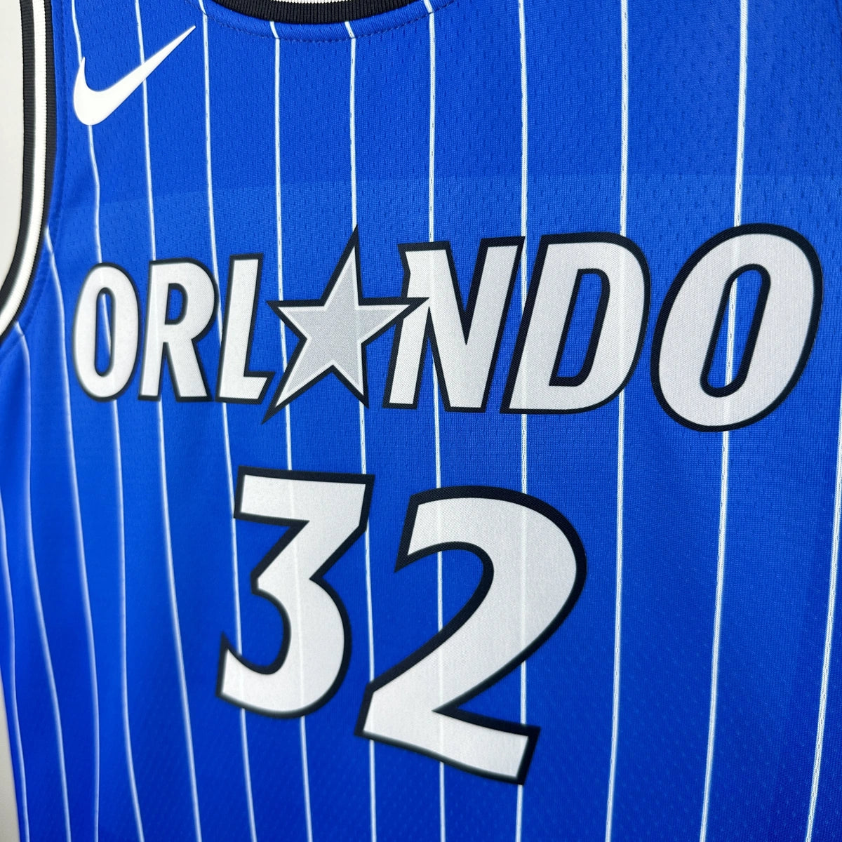 Shaquille O'Neal No.32 Orlando Magic Road Blue Jersey 2025-26 NBA Authentic Swingman Jersey - View 3