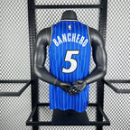 Paolo Banchero No.5 Orlando Magic Road Blue Jersey 2025-26 NBA Authentic Swingman Jersey - View 2
