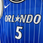 Paolo Banchero No.5 Orlando Magic Road Blue Jersey 2025-26 NBA Authentic Swingman Jersey - View 6