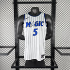 Paolo Banchero No.5 Orlando Magic Home White Jersey 2025-26 NBA Authentic Swingman Jersey - View 1