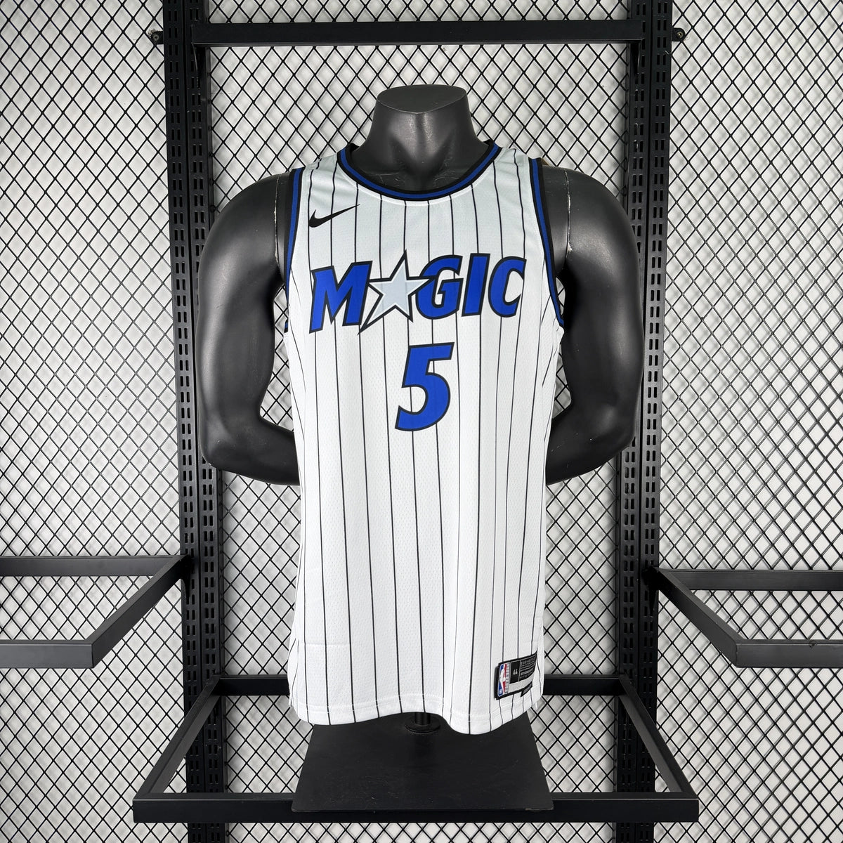 Paolo Banchero No.5 Orlando Magic Home White Jersey 2025-26 NBA Authentic Swingman Jersey - View 1