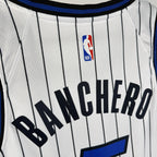 Paolo Banchero No.5 Orlando Magic Home White Jersey 2025-26 NBA Authentic Swingman Jersey - View 3
