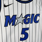 Paolo Banchero No.5 Orlando Magic Home White Jersey 2025-26 NBA Authentic Swingman Jersey - View 6