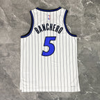 Paolo Banchero No.5 Orlando Magic Home White Jersey 2025-26 NBA Authentic Swingman Jersey - View 8