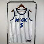 Paolo Banchero No.5 Orlando Magic Home White Jersey 2025-26 NBA Authentic Swingman Jersey - View 11