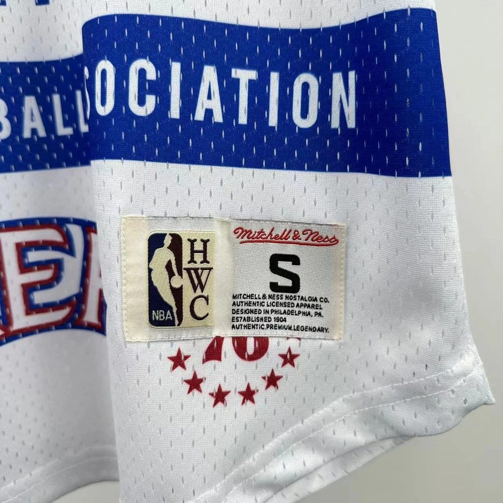 Philadelphia 76ers Mitchell & Ness Hardwood Classics Retro Tee 2026 - View 9