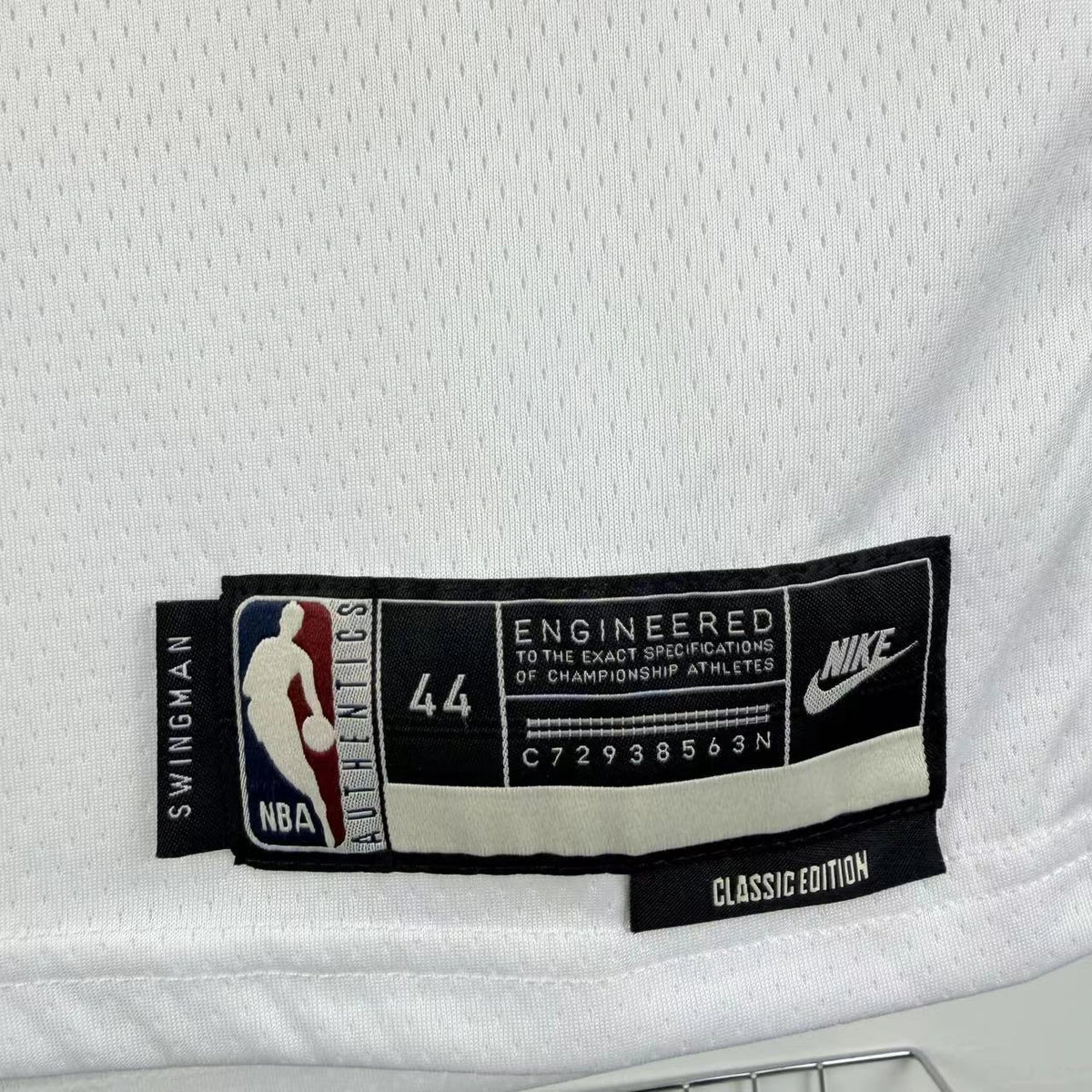 Allen Iverson No.3 Philadelphia 76ers Throwback White Jersey 2025-26 NBA Authentic Swingman Jersey - View 7
