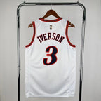 Allen Iverson No.3 Philadelphia 76ers Throwback White Jersey 2025-26 NBA Authentic Swingman Jersey - View 11