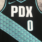 Damian Lillard No.0 Portland Trail Blazers City Edition Jersey 2025-26 NBA Authentic Swingman Jersey - View 14