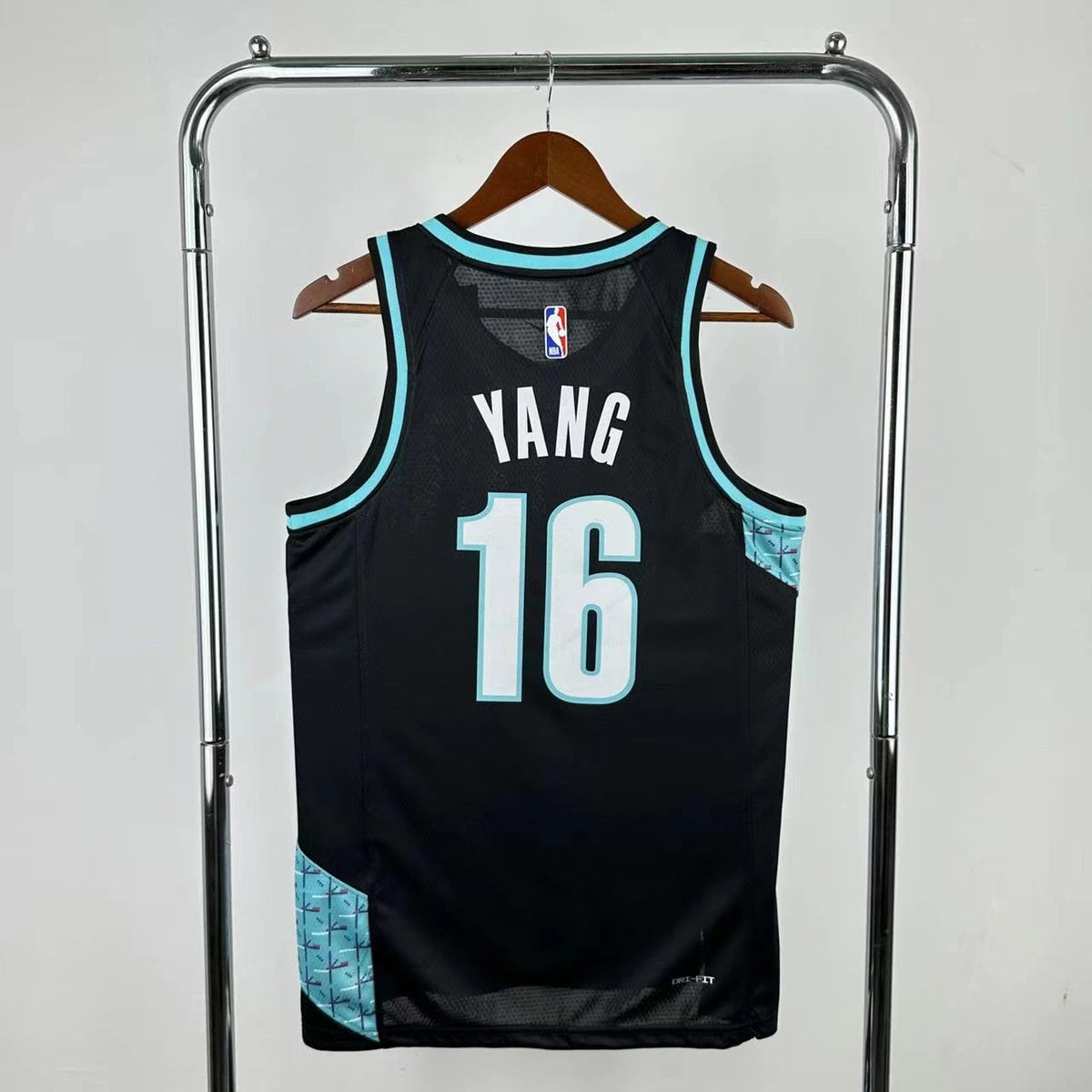 HanSen Yang No.16 Portland Trail Blazers City Edition Jersey 2025-26 NBA Authentic Swingman Jersey - View 2