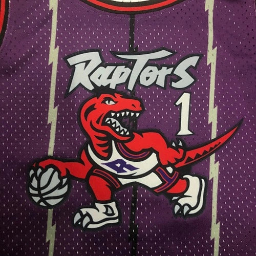 Vince Carter Toronto Raptors No.15 Throwback Crop Top Women's Jersey  - View 21