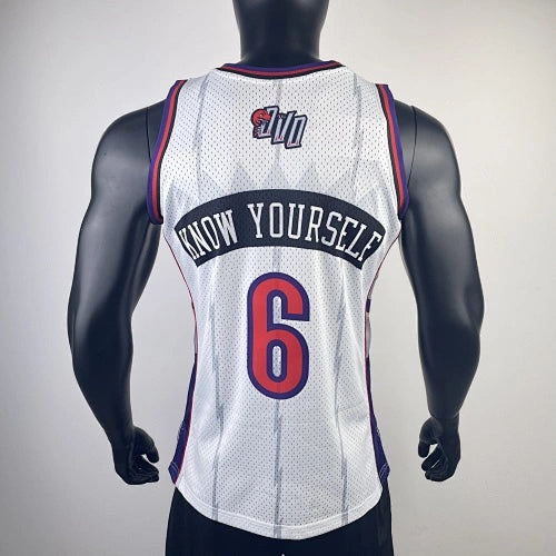 Tracy McGrady Toronto Raptors No.1 Throwback Crop Top Women's Jersey  - View 2