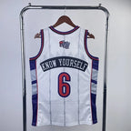 Tracy McGrady Toronto Raptors No.1 Throwback Crop Top Women's Jersey  - View 4