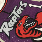 Tracy McGrady Toronto Raptors No.1 Throwback Crop Top Women's Jersey  - View 19