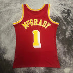 Tracy McGrady Houston Rockets No.1 Throwback Swingman Jersey 2004-05 - View 40