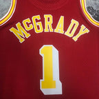 Tracy McGrady Houston Rockets No.1 Throwback Swingman Jersey 2004-05 - View 40
