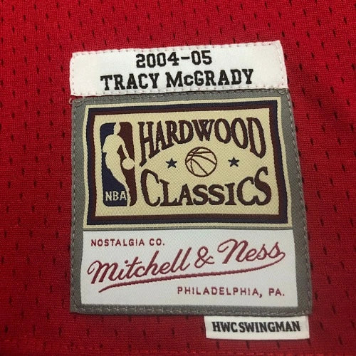 Tracy McGrady Houston Rockets No.1 Throwback Swingman Jersey 2004-05 - View 40