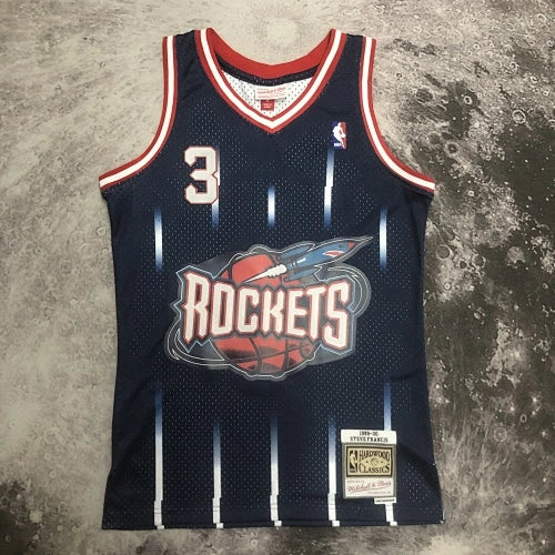 Steve Francis Houston Rockets No.3 Throwback Swingman Jersey 1999-00 - View 990