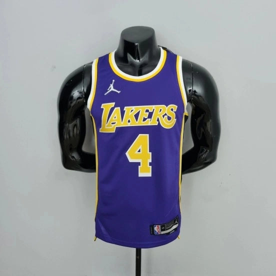 Rondo Lakers #4 Jordan Jersey 2021 - View 001