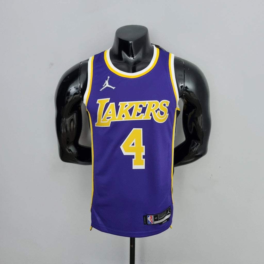 Rondo Lakers #4 Jordan Jersey 2021 - View 002