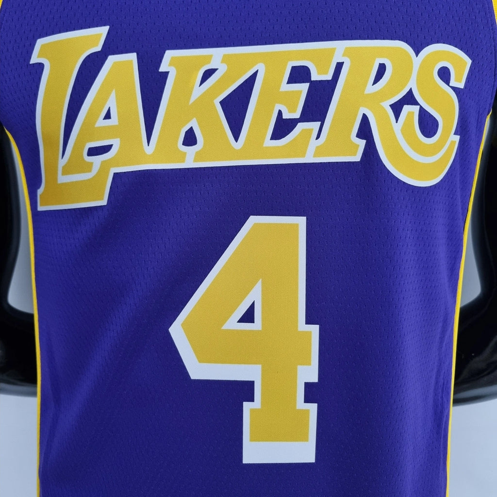 Rondo Lakers #4 Jordan Jersey 2021 - View 008