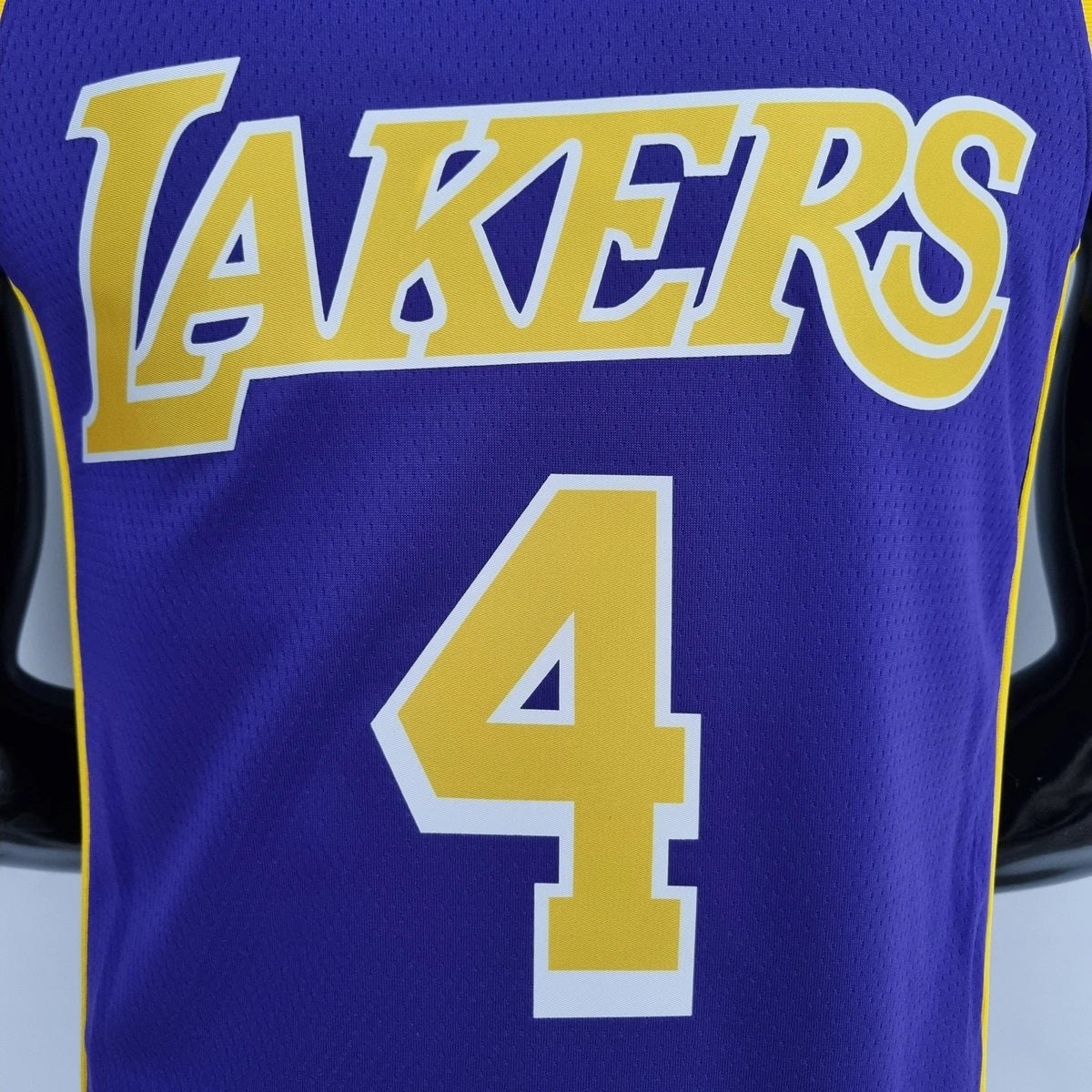 Rondo Lakers #4 Jordan Jersey 2021 - View 008