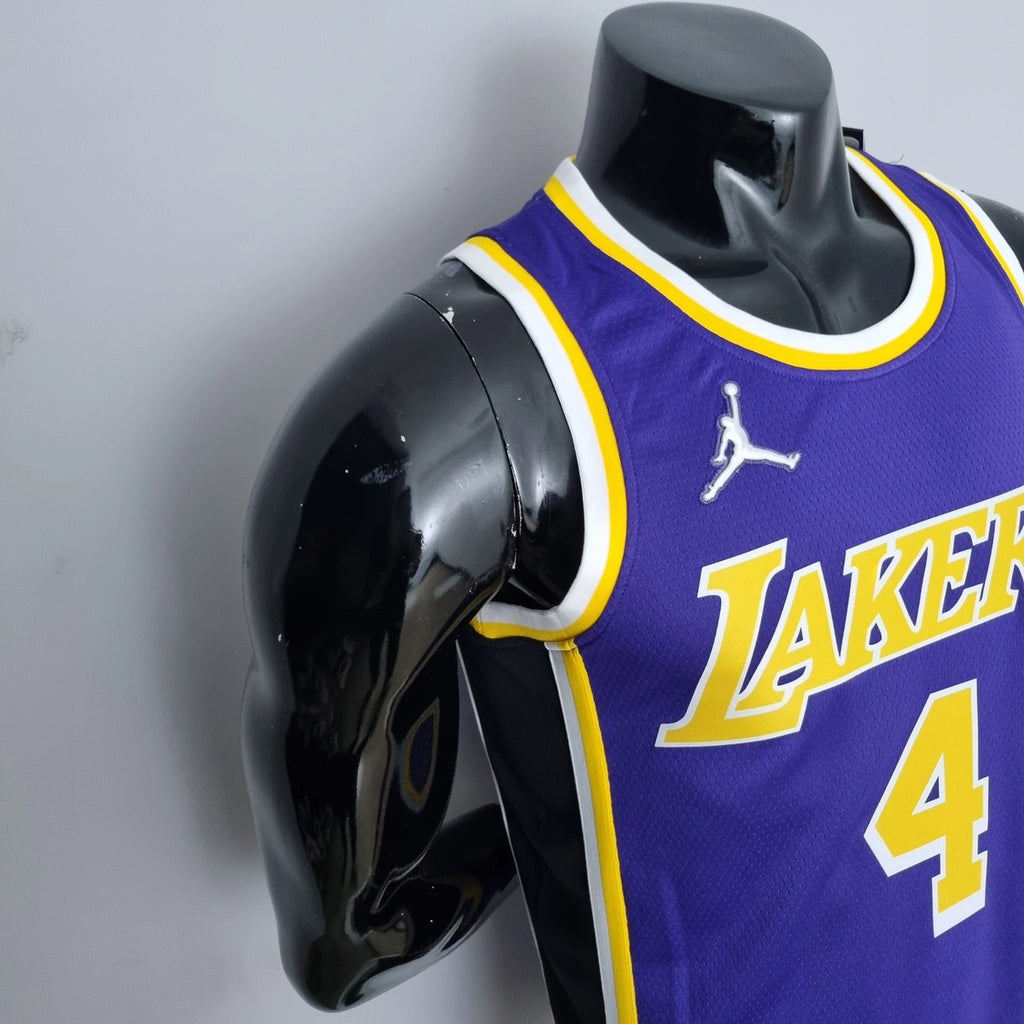 Rondo Lakers #4 Jordan Jersey 2021 - View 009