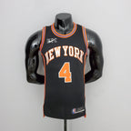 Rose Knicks #4 Urban Edition Jersey 2022 - View 002