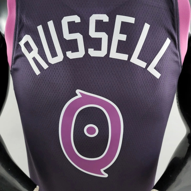 Russell Timberwolves #0 Jersey - View 004