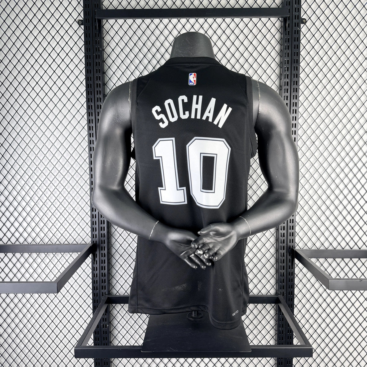 Jeremy Sochan No.10 San Antonio Spurs City Edition Jersey 2025-26 NBA Authentic Swingman Jersey - View 1