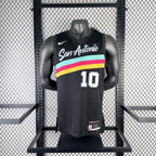 Jeremy Sochan No.10 San Antonio Spurs City Edition Jersey 2025-26 NBA Authentic Swingman Jersey - View 2
