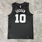 Jeremy Sochan No.10 San Antonio Spurs City Edition Jersey 2025-26 NBA Authentic Swingman Jersey - View 9