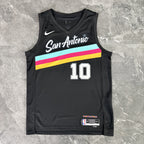 Jeremy Sochan No.10 San Antonio Spurs City Edition Jersey 2025-26 NBA Authentic Swingman Jersey - View 10
