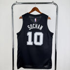 Jeremy Sochan No.10 San Antonio Spurs City Edition Jersey 2025-26 NBA Authentic Swingman Jersey - View 11