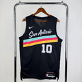 Jeremy Sochan No.10 San Antonio Spurs City Edition Jersey 2025-26 NBA Authentic Swingman Jersey - View 12