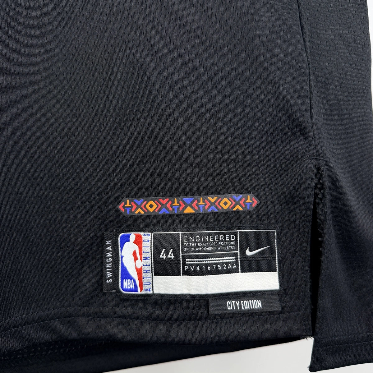 De'Aaron Fox No.4 San Antonio Spurs City Edition Jersey 2025-26 NBA Authentic Swingman Jersey - View 6