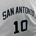 Jeremy Sochan No.10 San Antonio Spurs Limited Gray Jersey 2025-26 NBA Authentic Swingman Jersey - View 3