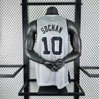 Jeremy Sochan No.10 San Antonio Spurs Limited Gray Jersey 2025-26 NBA Authentic Swingman Jersey - View 10