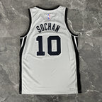 Jeremy Sochan No.10 San Antonio Spurs Limited Gray Jersey 2025-26 NBA Authentic Swingman Jersey - View 12