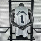 Victor Wembanyama No.1 San Antonio Spurs Limited Gray Jersey 2025-26 NBA Authentic Swingman Jersey - View 10